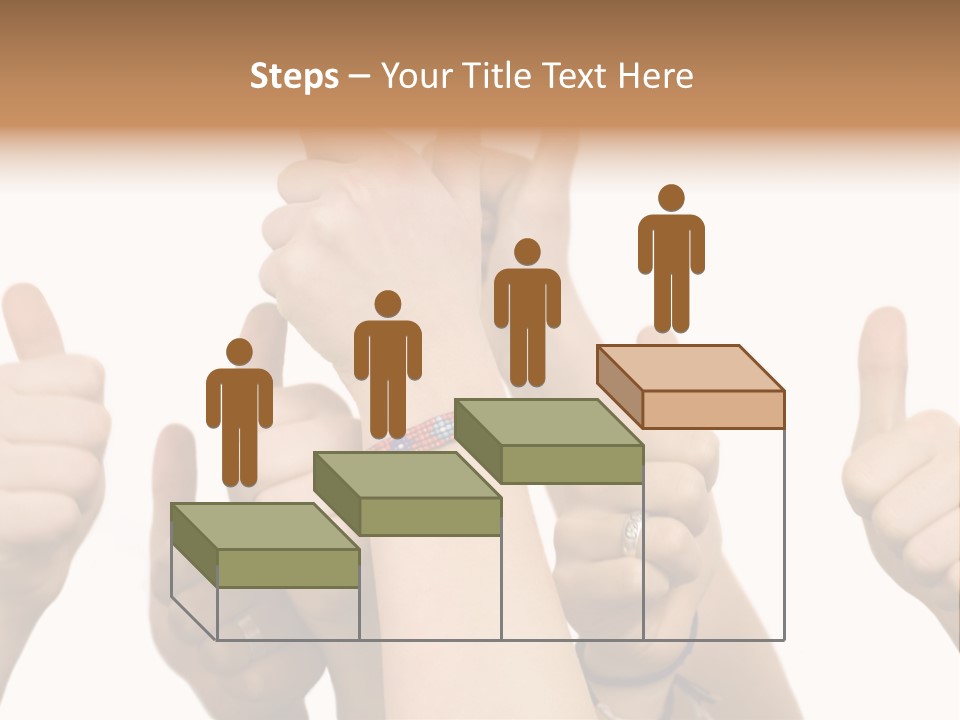 Girls Sign Joy PowerPoint Template