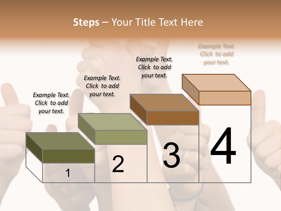 Girls Sign Joy PowerPoint Template