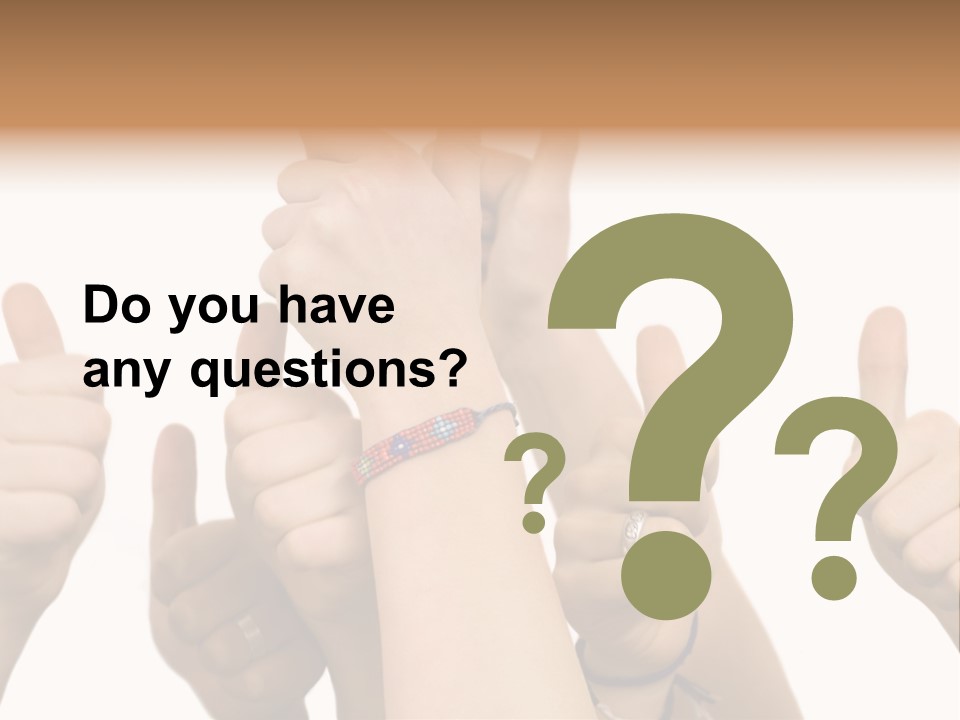 Girls Sign Joy PowerPoint Template