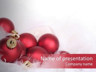 Background Joyous Season PowerPoint Template