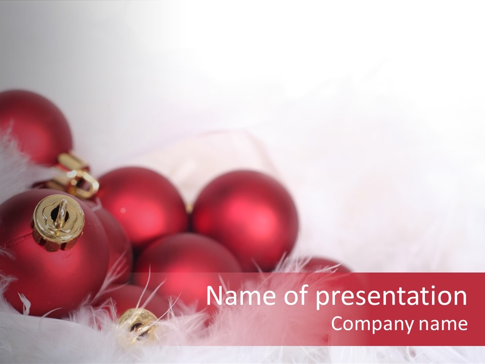 Background Joyous Season PowerPoint Template