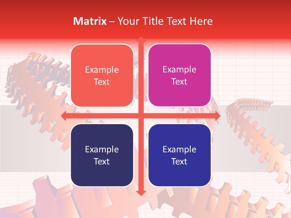 Fibre Wires Mechanical PowerPoint Template