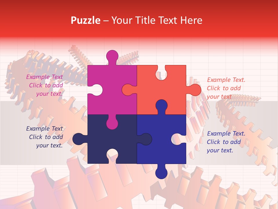 Fibre Wires Mechanical PowerPoint Template