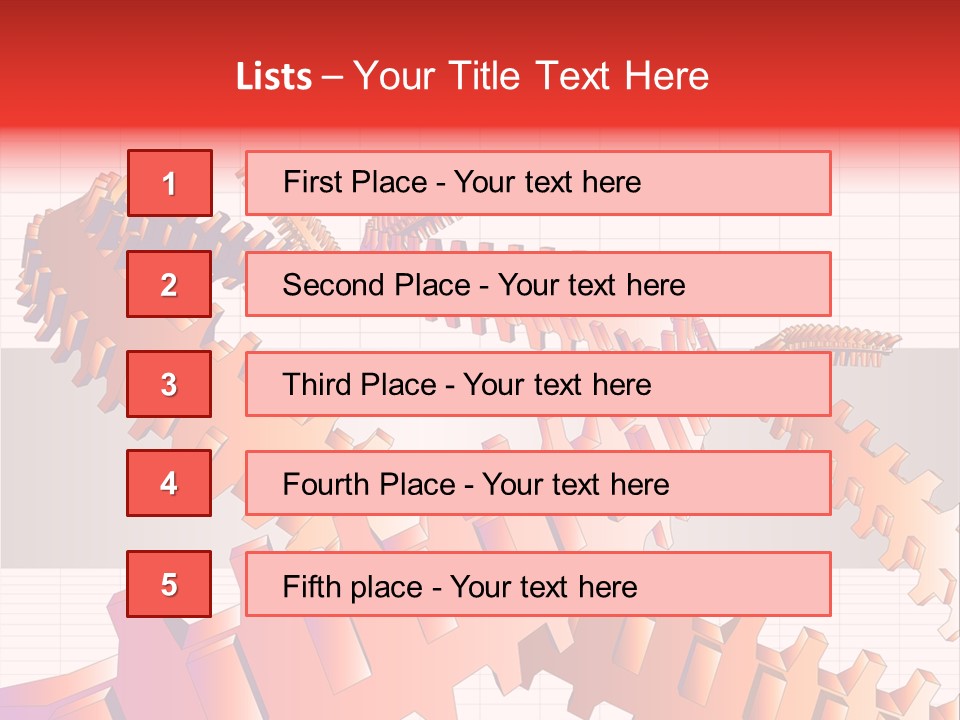Fibre Wires Mechanical PowerPoint Template