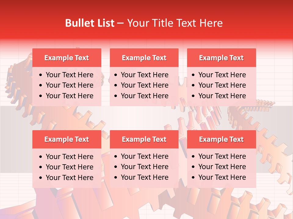 Fibre Wires Mechanical PowerPoint Template