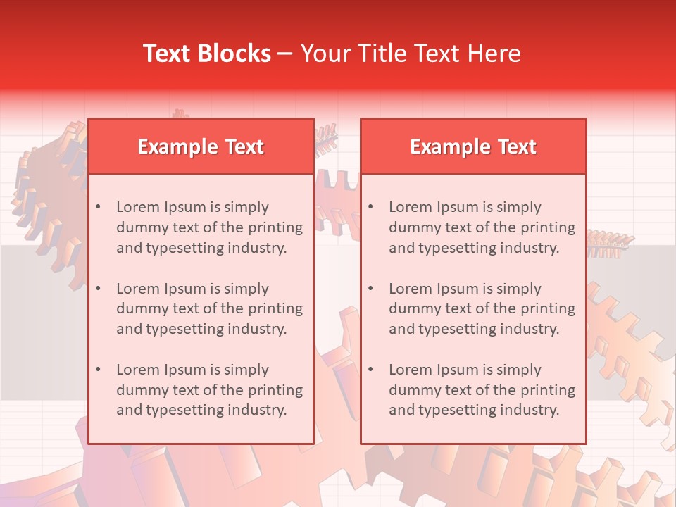 Fibre Wires Mechanical PowerPoint Template