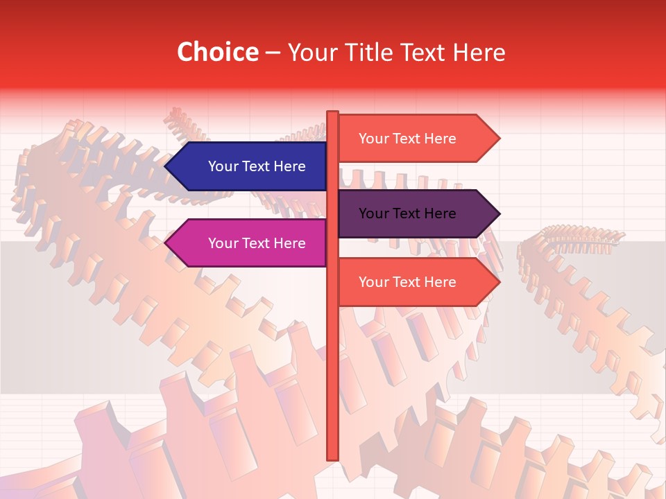 Fibre Wires Mechanical PowerPoint Template