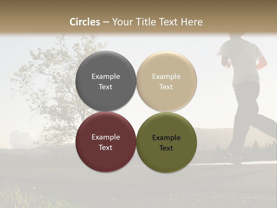 Weight Healthy Monochrome PowerPoint Template