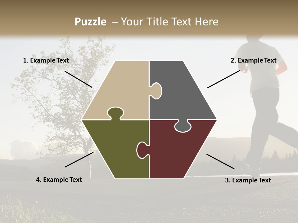 Weight Healthy Monochrome PowerPoint Template