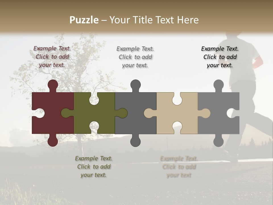 Weight Healthy Monochrome PowerPoint Template