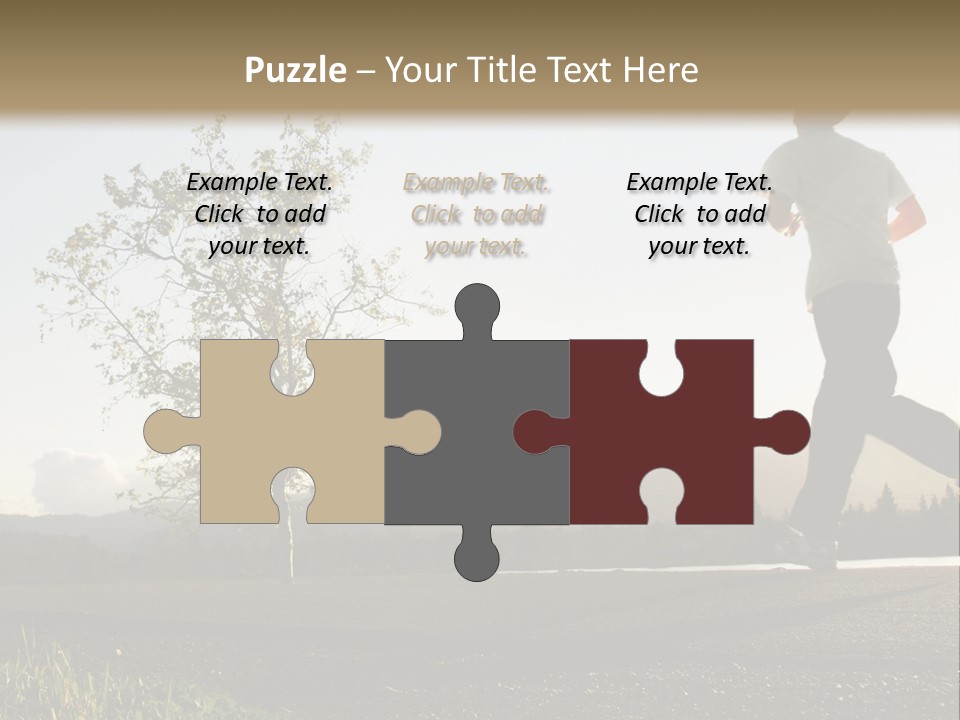 Weight Healthy Monochrome PowerPoint Template