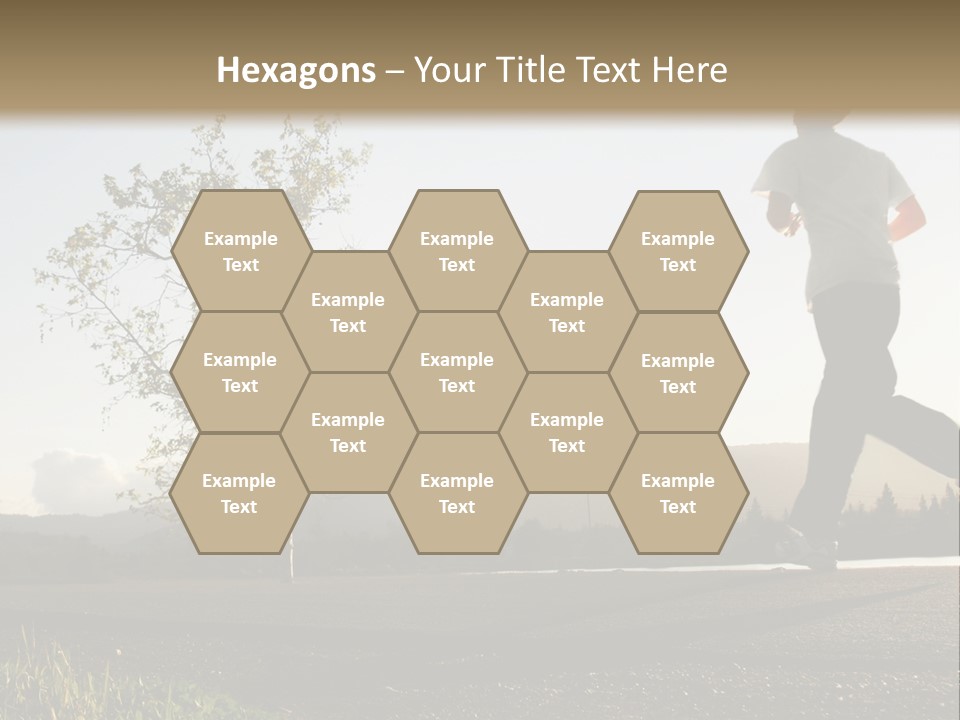 Weight Healthy Monochrome PowerPoint Template