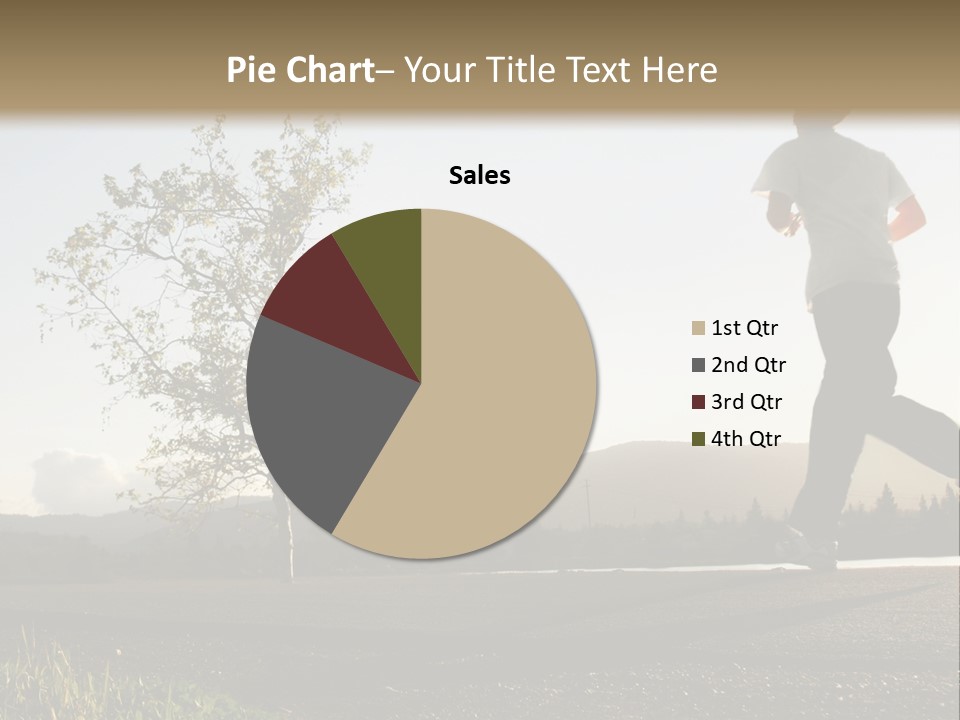 Weight Healthy Monochrome PowerPoint Template