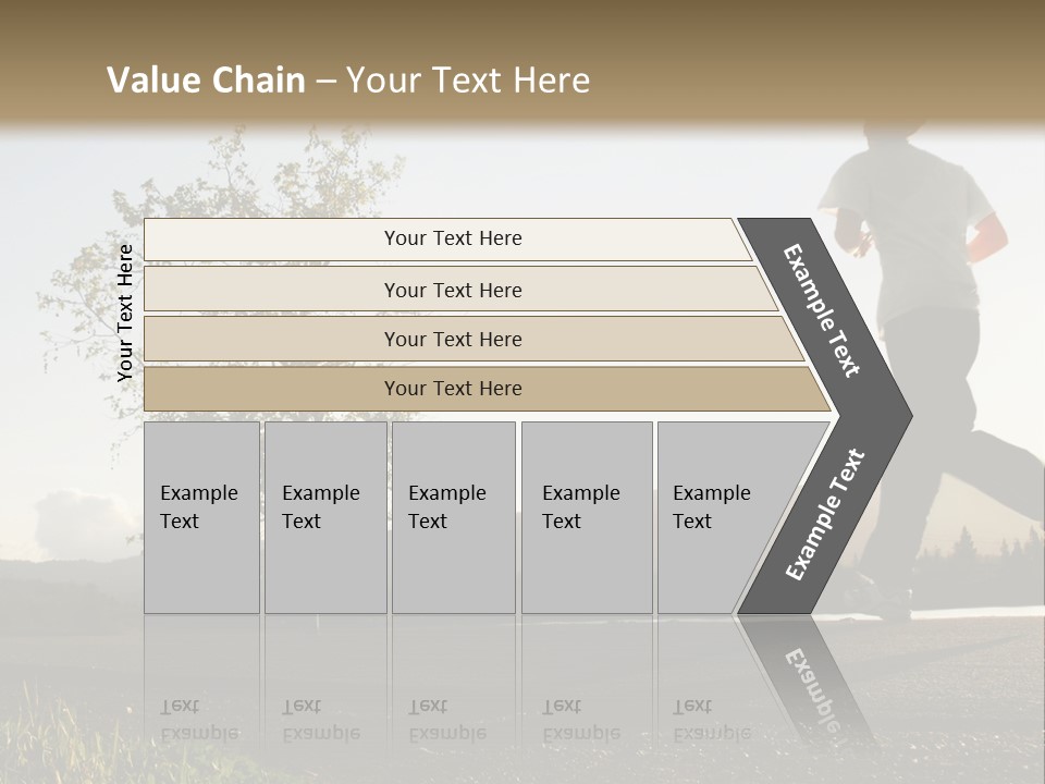 Weight Healthy Monochrome PowerPoint Template