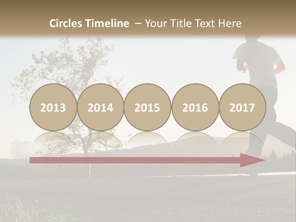 Weight Healthy Monochrome PowerPoint Template