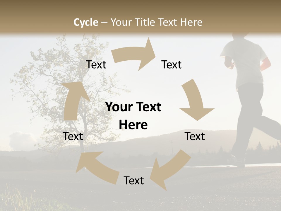 Weight Healthy Monochrome PowerPoint Template