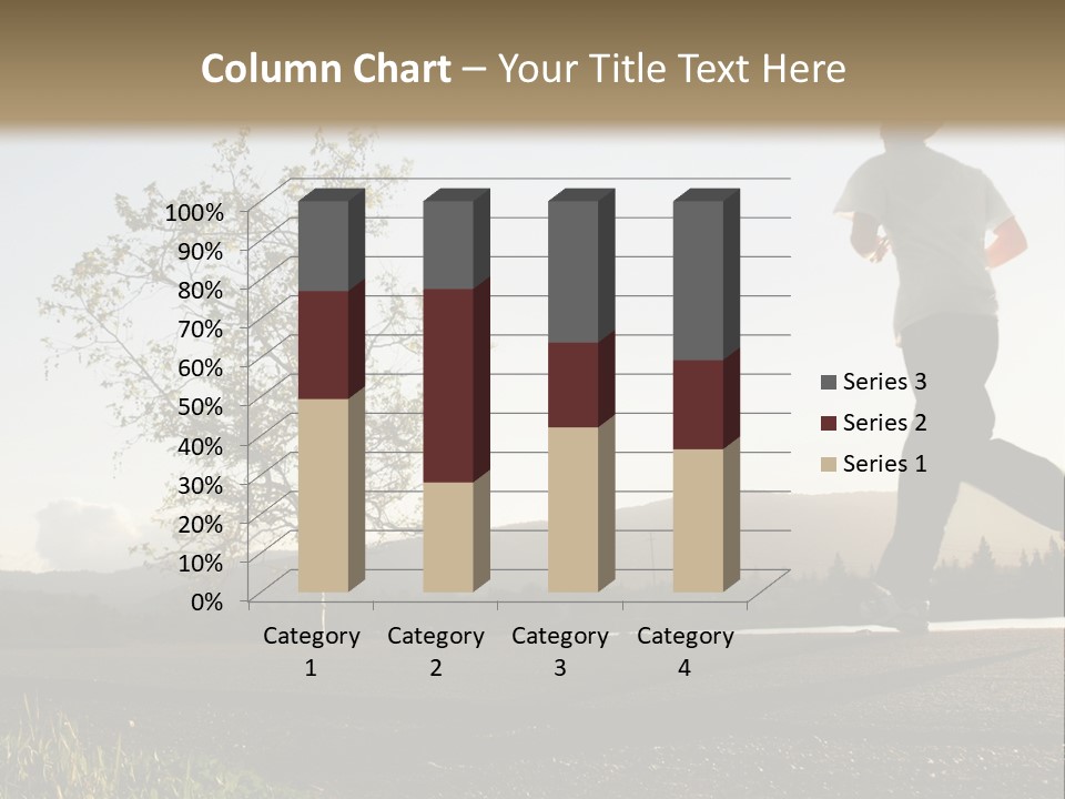 Weight Healthy Monochrome PowerPoint Template