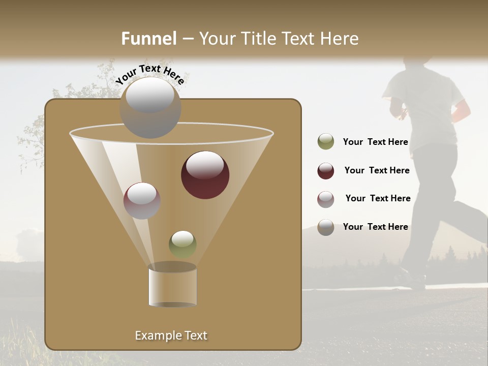Weight Healthy Monochrome PowerPoint Template