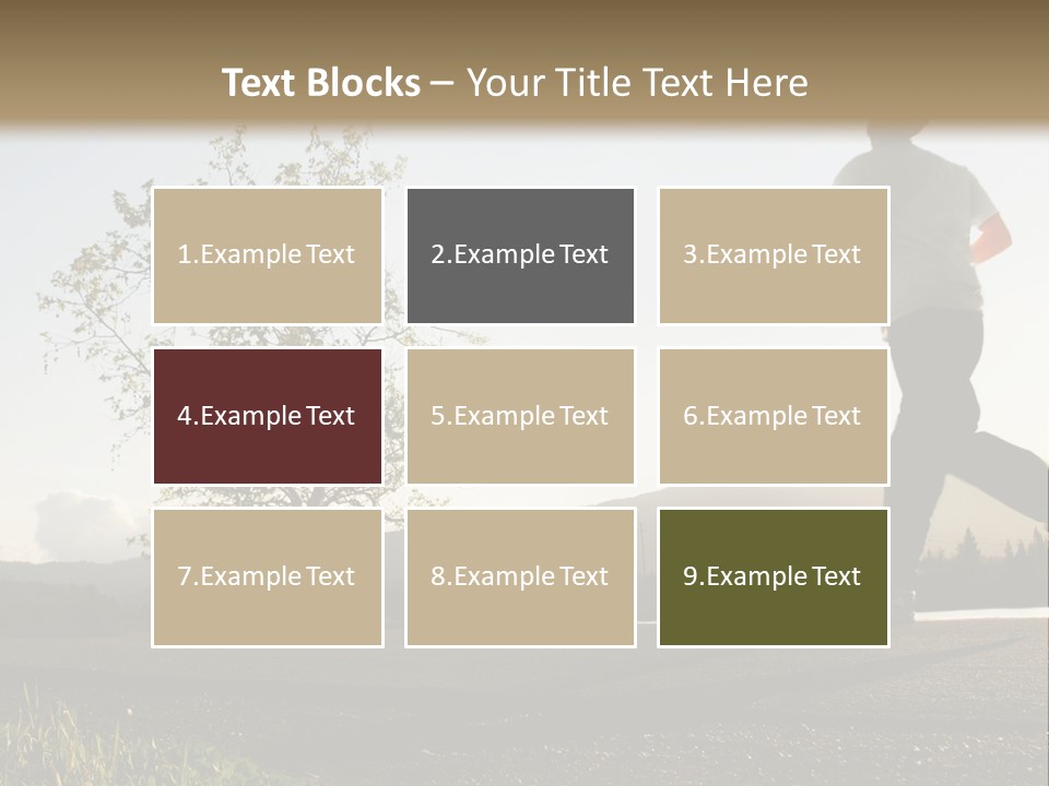 Weight Healthy Monochrome PowerPoint Template