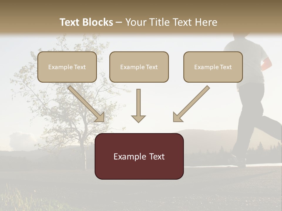 Weight Healthy Monochrome PowerPoint Template