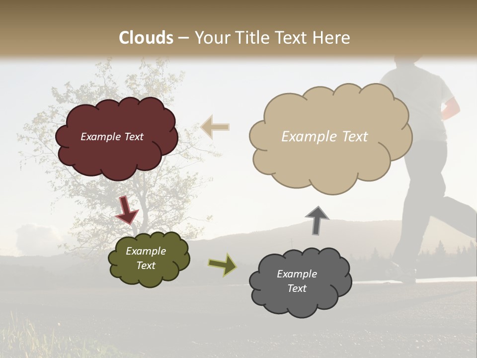 Weight Healthy Monochrome PowerPoint Template