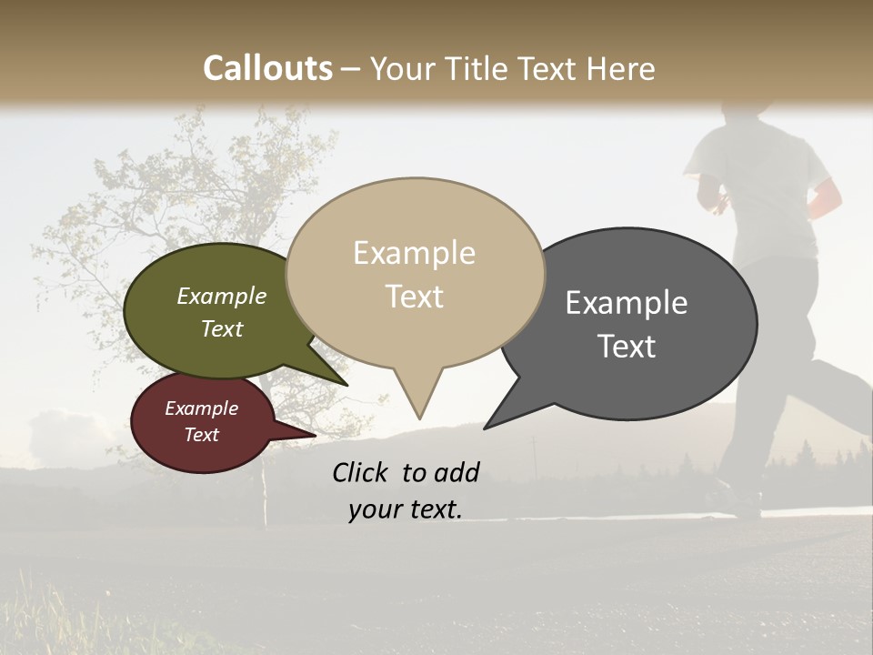 Weight Healthy Monochrome PowerPoint Template