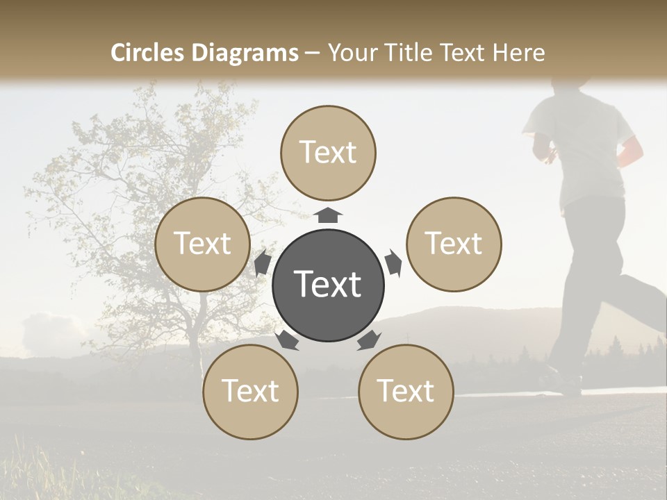 Weight Healthy Monochrome PowerPoint Template