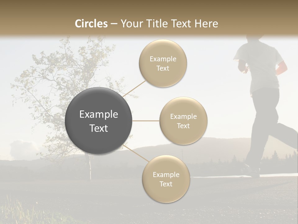 Weight Healthy Monochrome PowerPoint Template