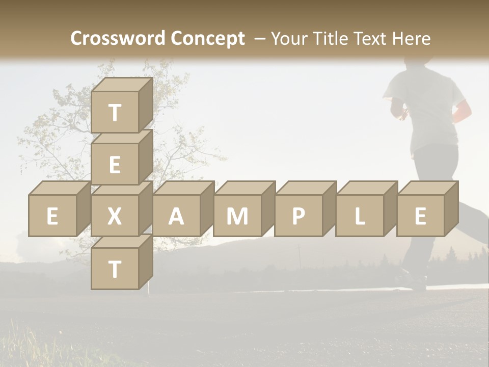Weight Healthy Monochrome PowerPoint Template