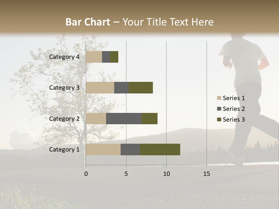 Weight Healthy Monochrome PowerPoint Template
