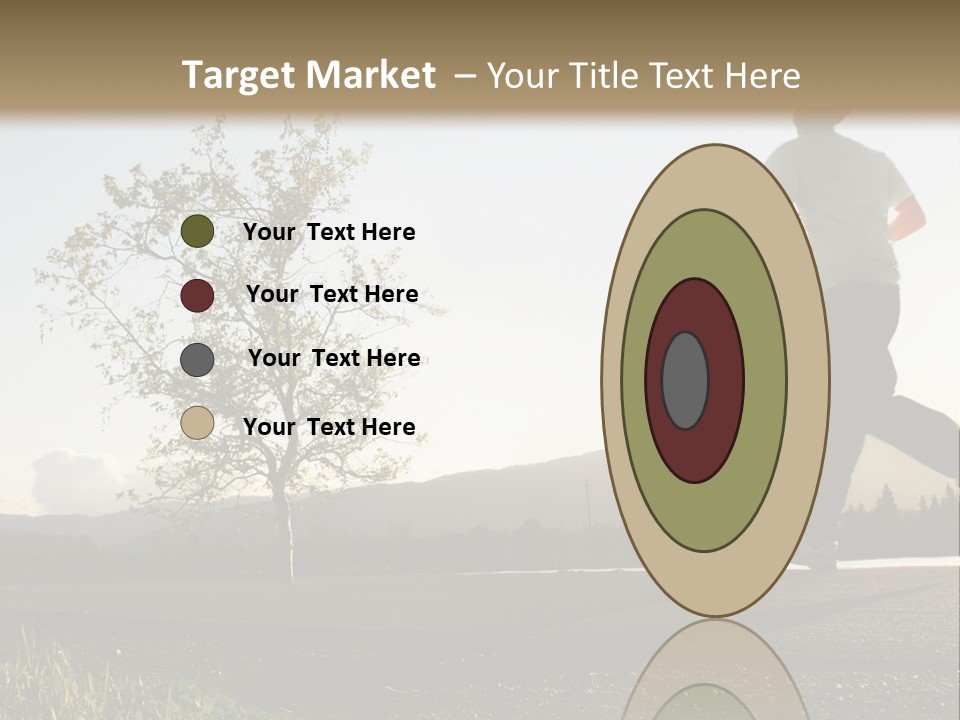 Weight Healthy Monochrome PowerPoint Template