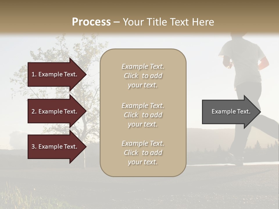 Weight Healthy Monochrome PowerPoint Template
