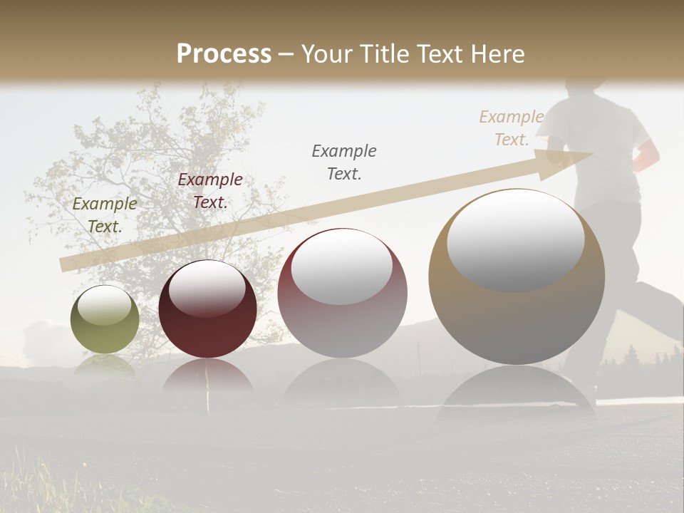 Weight Healthy Monochrome PowerPoint Template