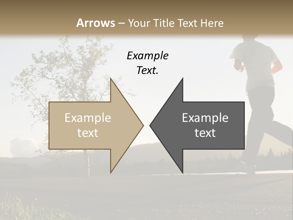 Weight Healthy Monochrome PowerPoint Template