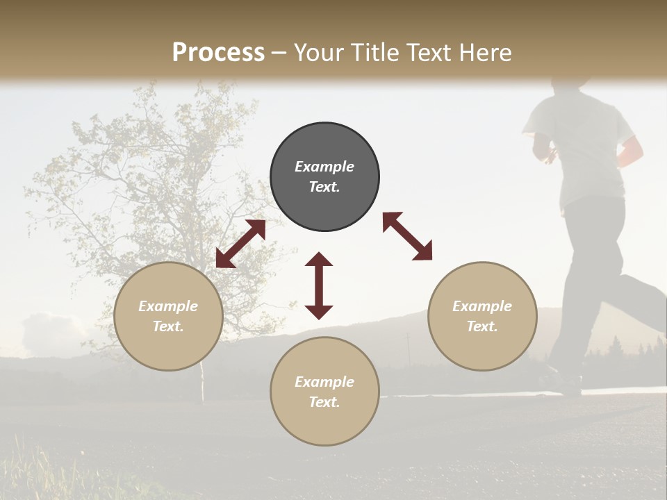 Weight Healthy Monochrome PowerPoint Template