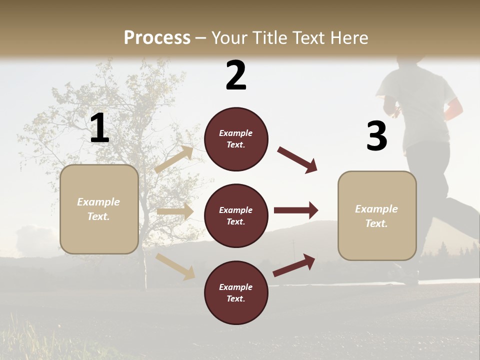 Weight Healthy Monochrome PowerPoint Template