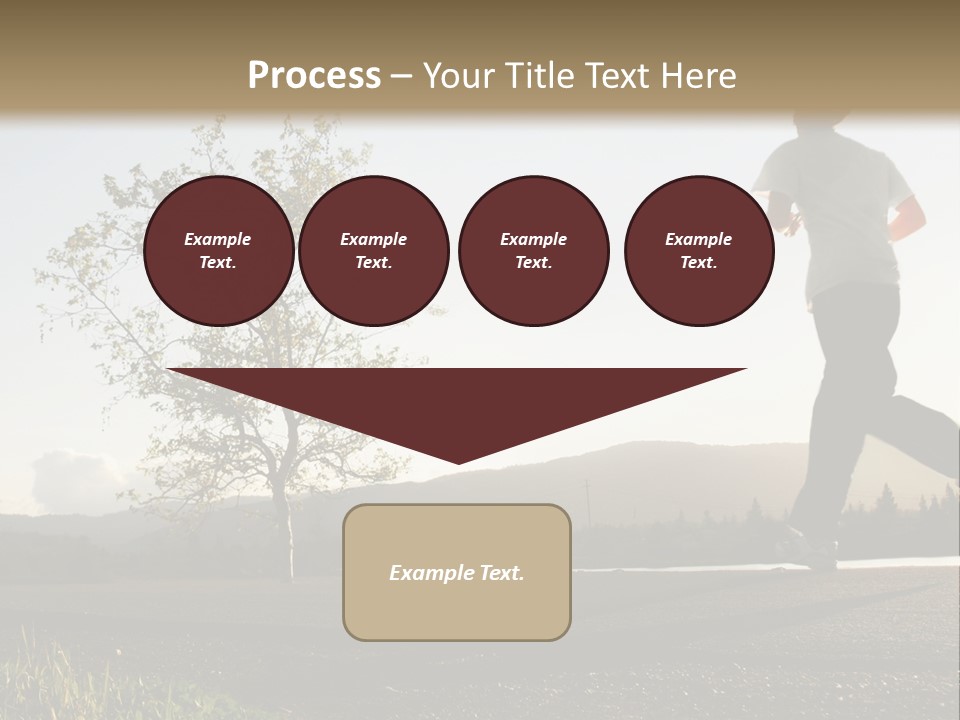 Weight Healthy Monochrome PowerPoint Template