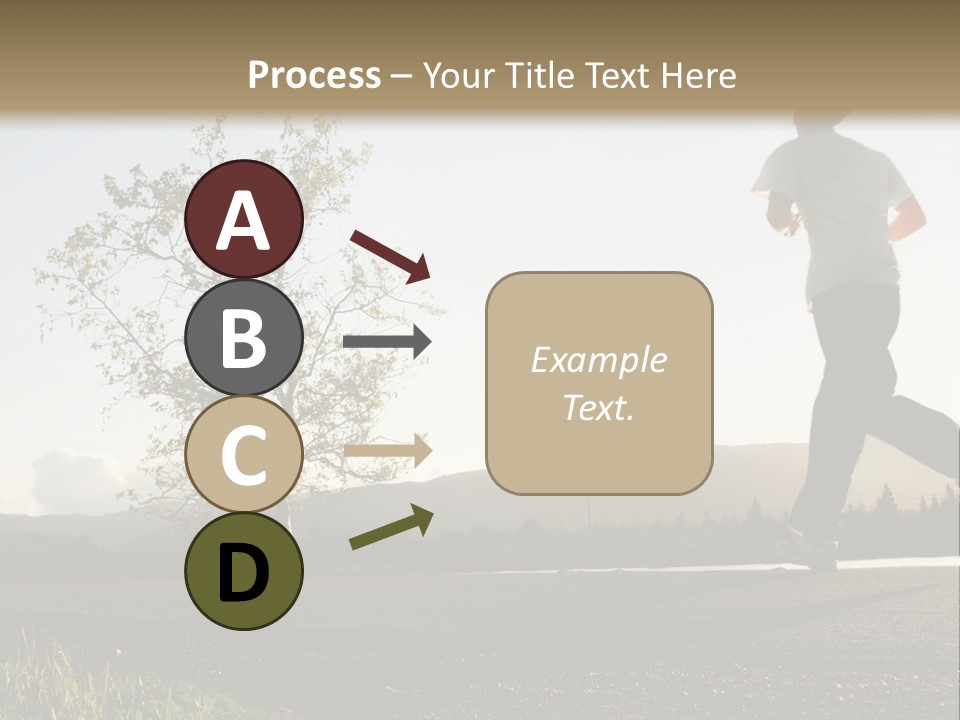 Weight Healthy Monochrome PowerPoint Template