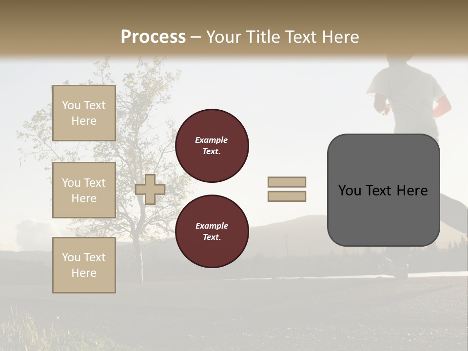 Weight Healthy Monochrome PowerPoint Template