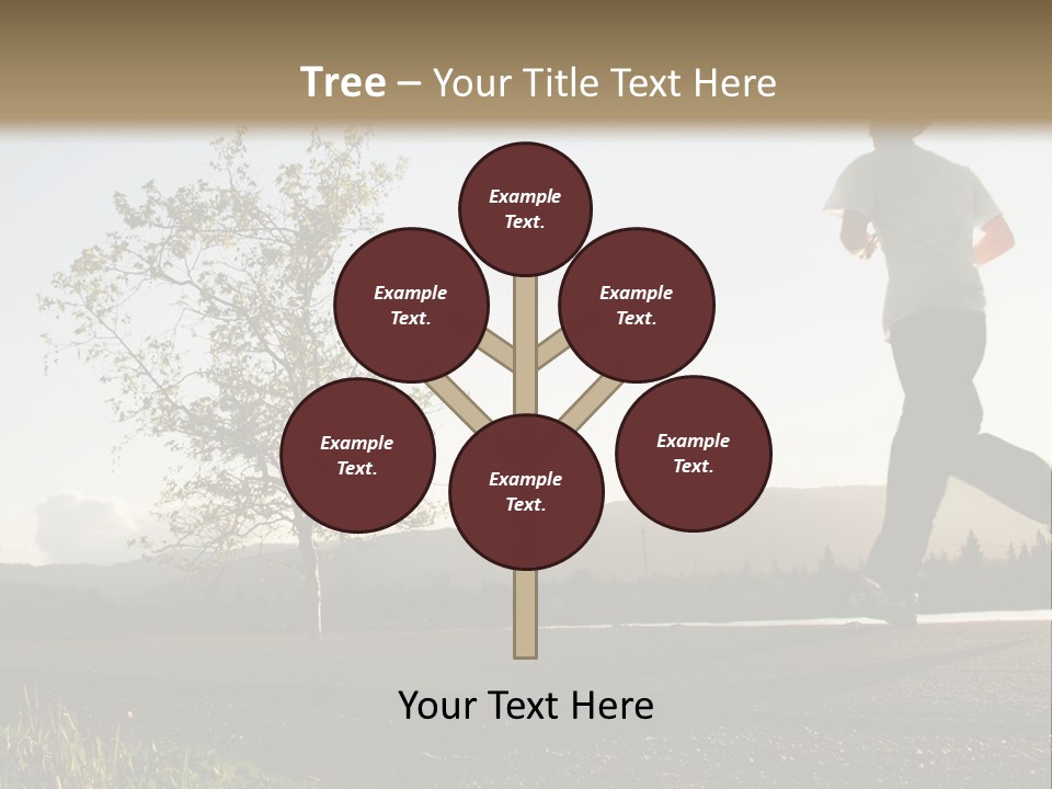 Weight Healthy Monochrome PowerPoint Template