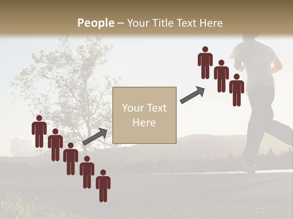 Weight Healthy Monochrome PowerPoint Template