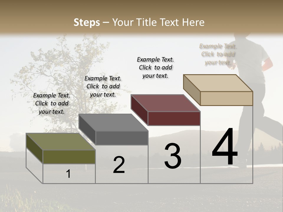 Weight Healthy Monochrome PowerPoint Template