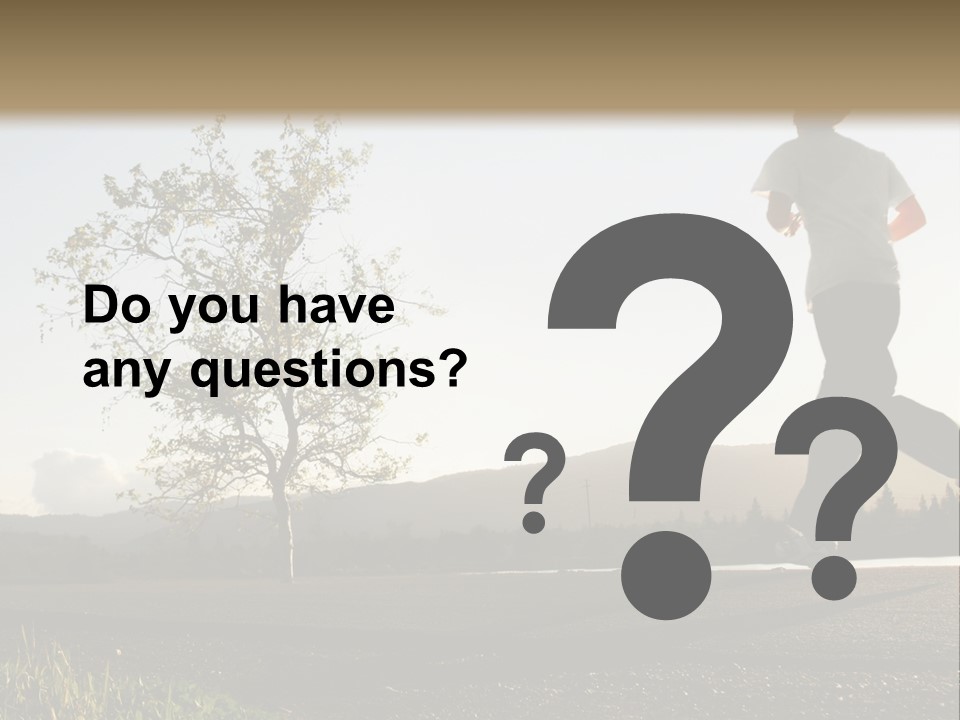 Weight Healthy Monochrome PowerPoint Template