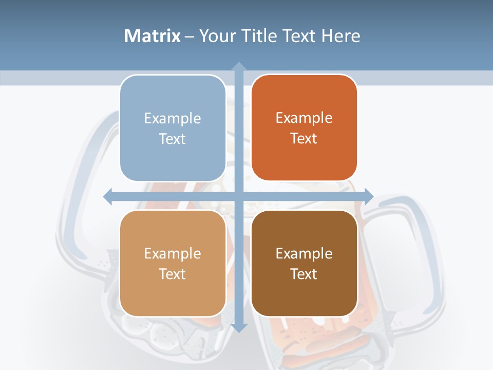 Refreshment Yellow Beer PowerPoint Template
