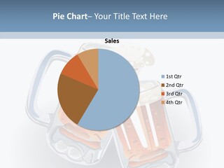 Refreshment Yellow Beer PowerPoint Template