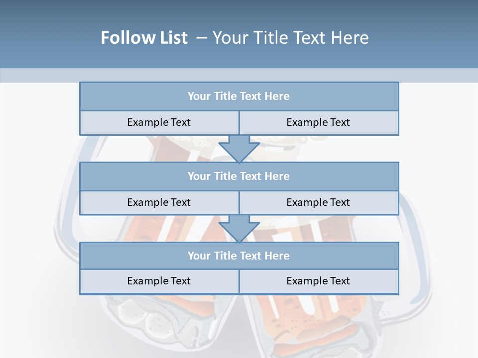 Refreshment Yellow Beer PowerPoint Template