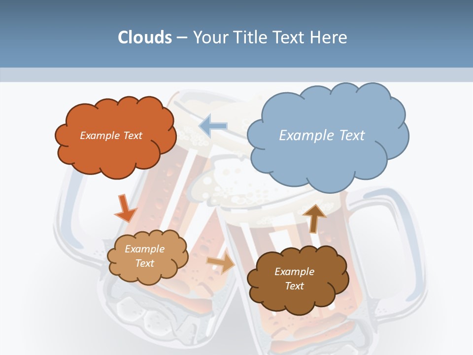 Refreshment Yellow Beer PowerPoint Template