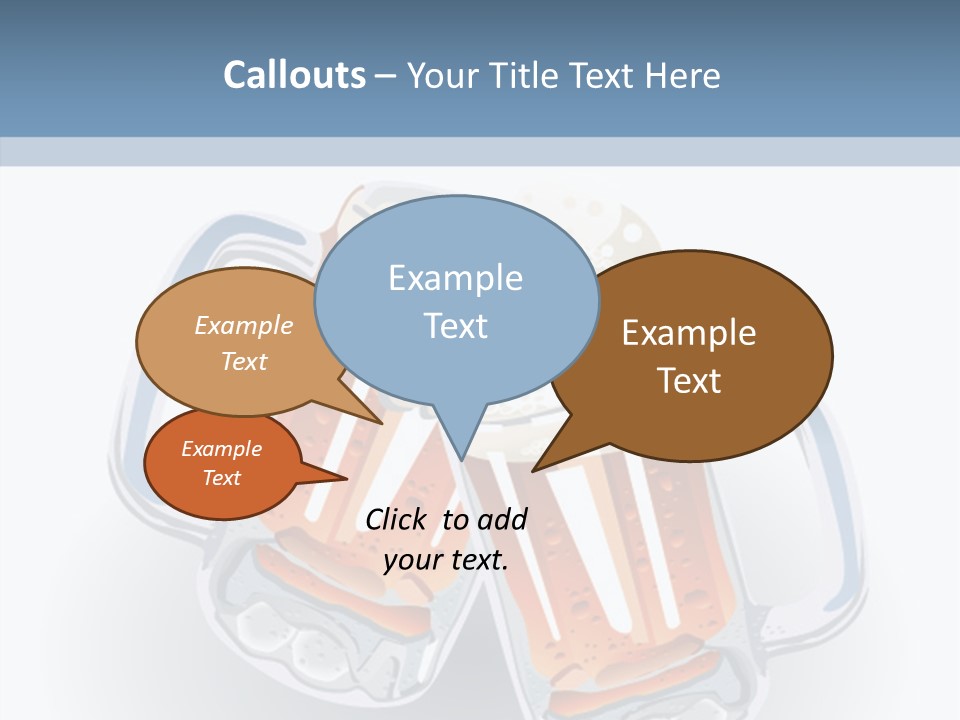 Refreshment Yellow Beer PowerPoint Template