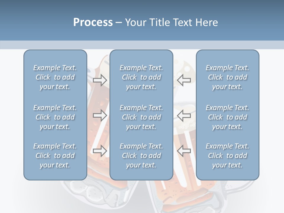 Refreshment Yellow Beer PowerPoint Template