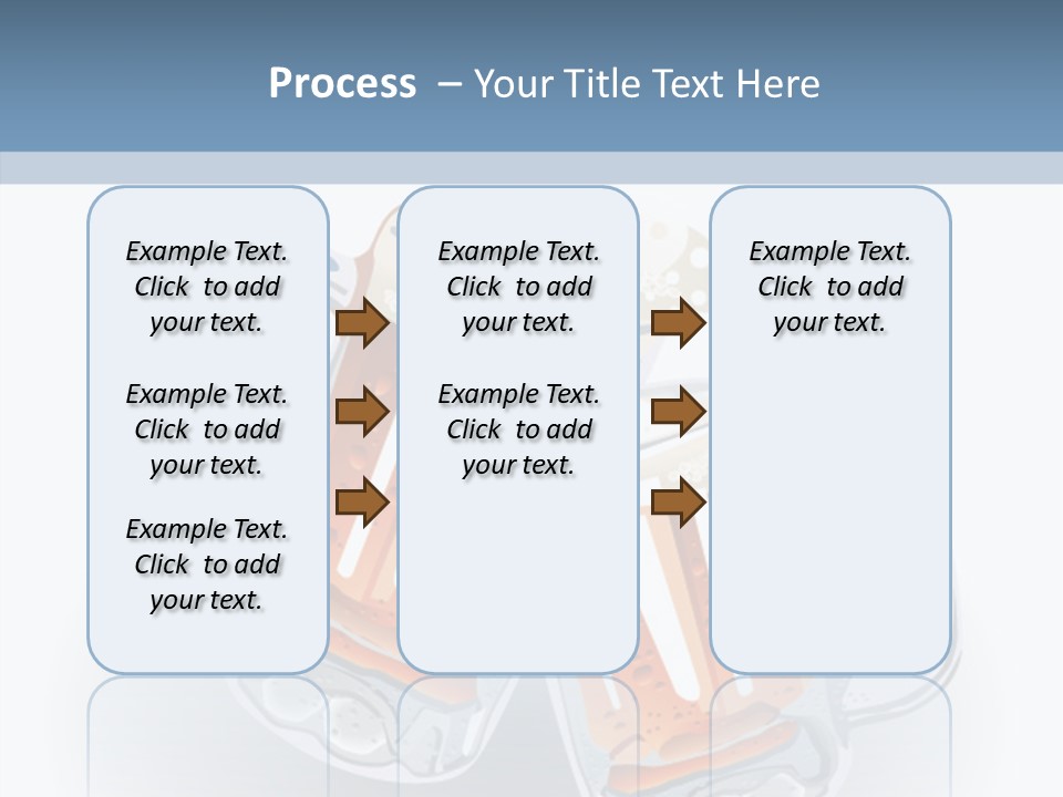 Refreshment Yellow Beer PowerPoint Template